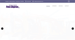 Desktop Screenshot of excavationdupras.com